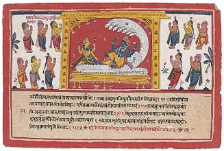 Illustration to the Bhagavata Purana (Ancient Lore of the Lord), Vaikuntha