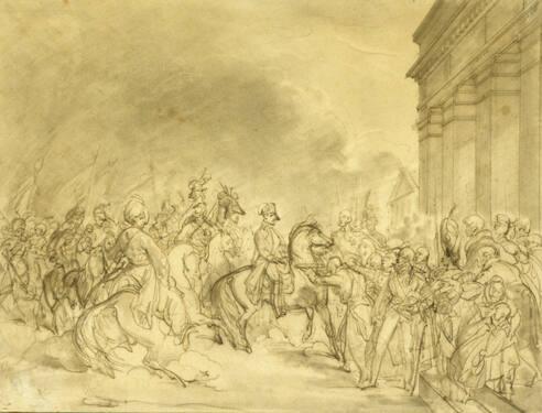 Napoleon Entering Berlin, 1808
