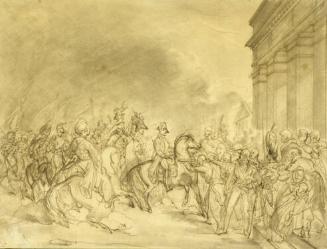 Napoleon Entering Berlin, 1808