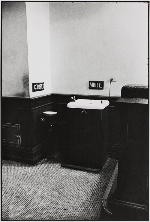 Segregated Drinking Fountains in the County Courthouse in Albany, Georgia