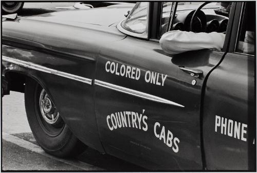 "Colored Only" Taxi, Birmingham, Alabama