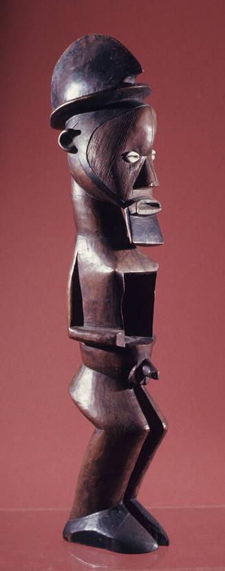 Seated Male Figure: Protective Statuette