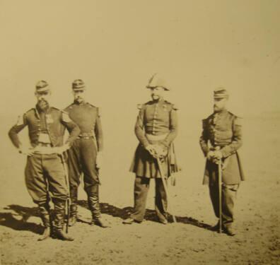 General Beuret and Officers of His Staff