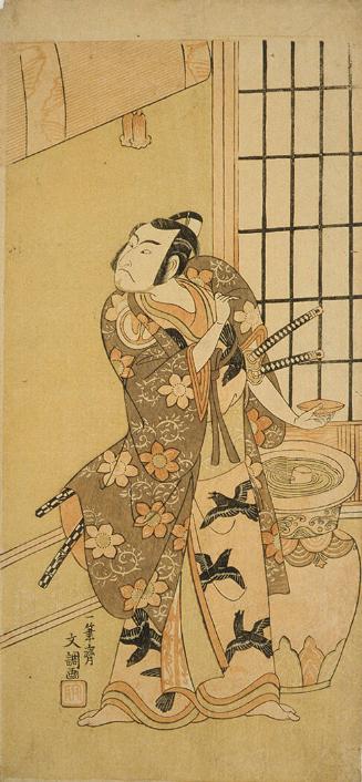 Actor Sawamura Sōjūrō III as a Samurai