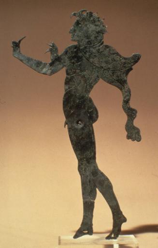 Applique in the form of a satyr
