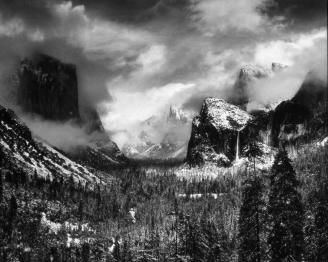 Clearing Winter Storm: Yosemite National Park, California