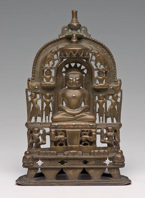 Jain Altarpiece with Jina and Retinue