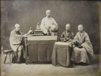 4 Monks (Historic Photograph of Shanghai)