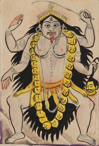 Matangi, a Manifestation of Devi from the Group of Ten Mahavidyas (Knowledge Deities)