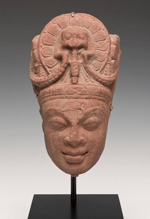 Head of Vishnu with Elaborate Crown