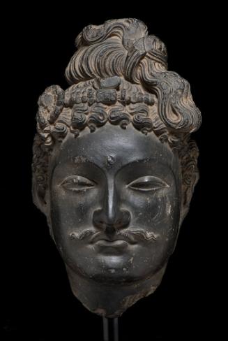 Head of a Bodhisattva, Probably Maitreya the Future Buddha
