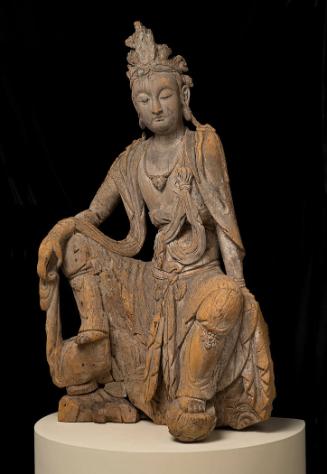 Bodhisattva of Compassion, Guanyin, Seated in "Royal Ease"