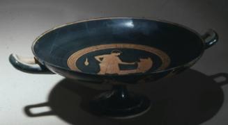 Red-figure kylix (wine cup)