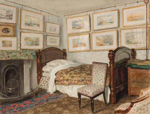 John Ruskin's Bedroom at Brantwood