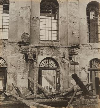 Burnt-out Church: Smith Square, Westminster