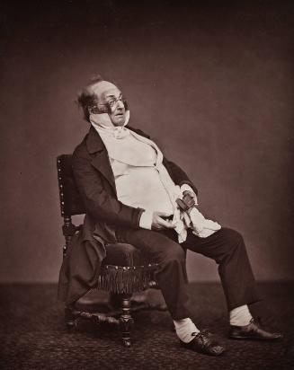 Portrait of Monnier as M. Prudhomme