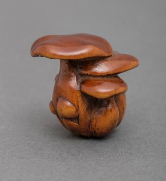 Netsuke: Cluster of Mushrooms