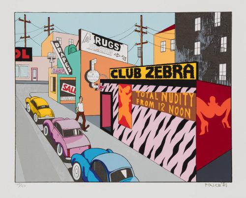 Club Zebra, from the book, The Plain of Smokes: A Poem Cycle, by Harvey Mudd