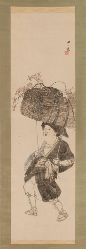 Ōhara Maiden Carrying Firewood
