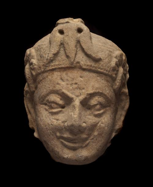Head of a Deity, Probably Trishulapurusha (the Personification of Shiva’s Trident)