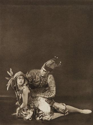 Madame Thamar Karasavina and Monsieur Adolph Bolm, L’Oiseau de Feu (Tamara Karsavina and Adolf Bolm in The Firebird)