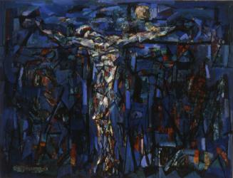 Crucifixion in Blue (Composition II)