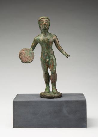 Figurine of a discobolos (discus thrower)
