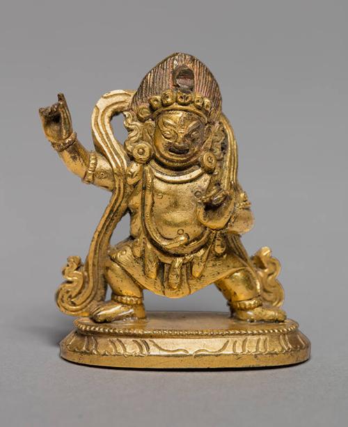 Vajrapani, Protector of Buddhism, in Combative Pose