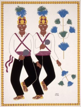 Matachines (Yaquis), Sonora, from the portfolio, "Trajes Regionales Mexicanos"