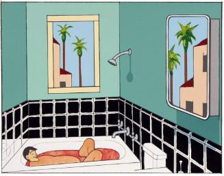 Bathtub, from the book, The Plain of Smokes: A Poem Cycle, by Harvey Mudd