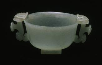 Two-Handled Cup with Butterflies