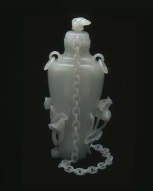 Vase with Chained Cover