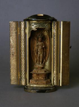 Portable Shrine, Bodhisattva Kannon