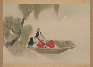 Shirabyoshi Dancers in Asazuma Boat