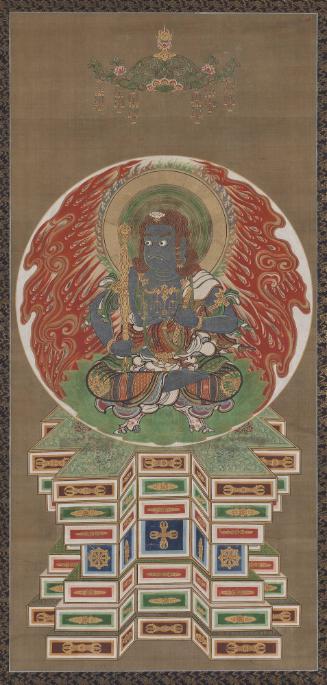 Fudō Myōō 不動明王, Wrathful Avatar of Cosmic Buddha Dainichi Nyorai