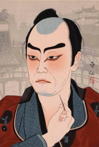 Kabuki Actor Ichikawa Sadanji as Murabashi Chuya