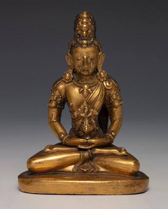 Amitayus, Buddha of Infinite Life Holding an Auspicious Vase