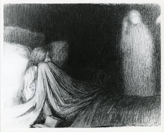 Woman and Bedside Ghost