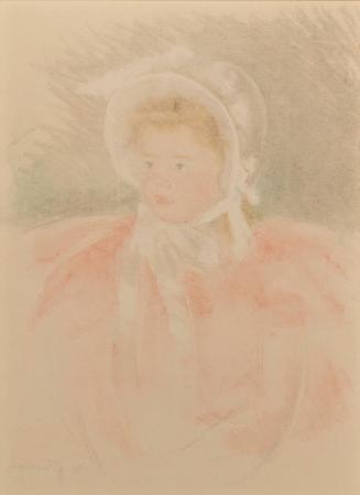 Simone in a White Bonnet Seated with Clasped Hands (No. 1)