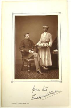 Ernest Ayscoghe Floyer and Servant