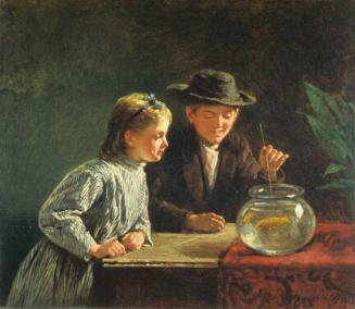 Children with a Goldfish Bowl
