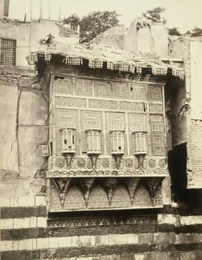 Untitled (Cairo, Latticed Window)