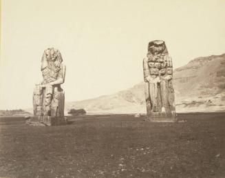 Untitled (Colossus of Memnon on the Plain of Thebes)