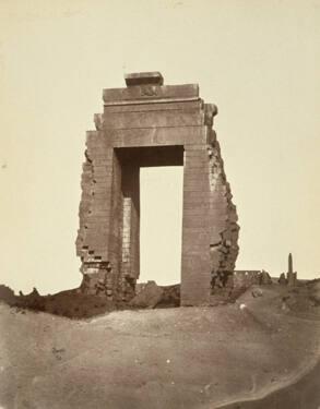 Untitled (Colossal Gateway, Karnak, Thebes)