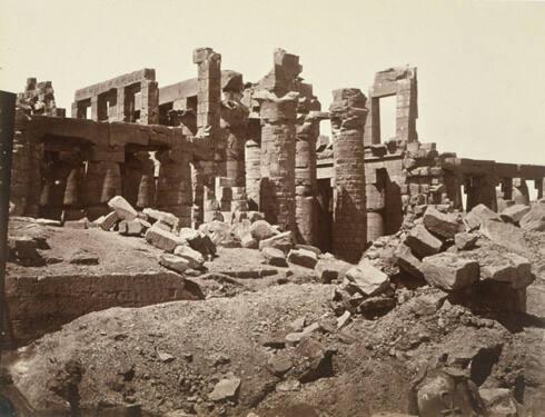 Untitled (Temple at Karnak, Thebes)