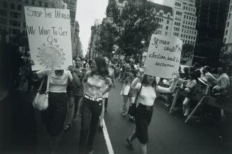 Untitled [women's rights march], from the series "Women are Beautiful"