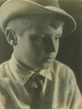 Portrait of Boy in Hat