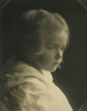 Young Girl in Three-Quarter View