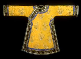 Manchu Woman’s Summer Robe with Orchids