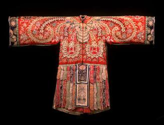 Reversible Theatrical Robe for the Role of a Celestial Woman in Cantonese Opera